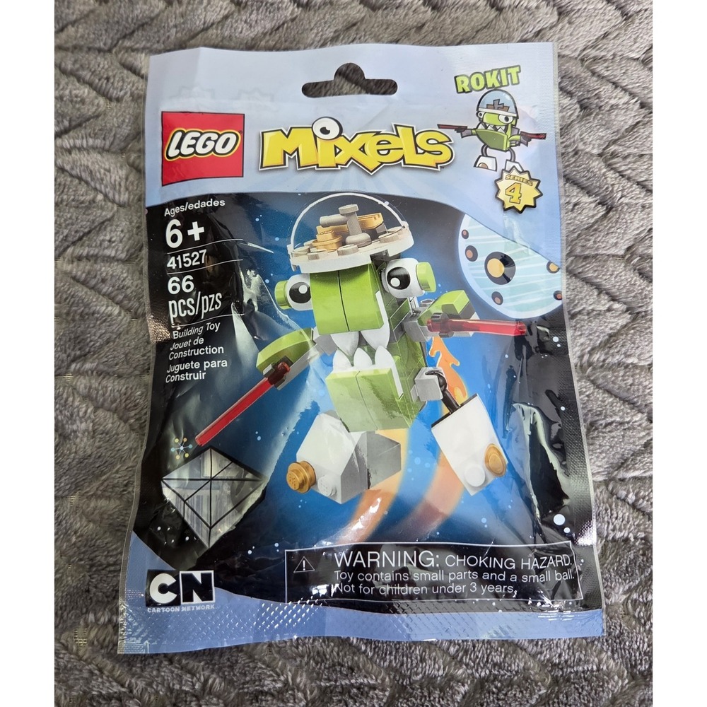 *NEW LEGO Mixels Rokit (41527) Series 4 in sealed polybag 66 Pieces Building Toy